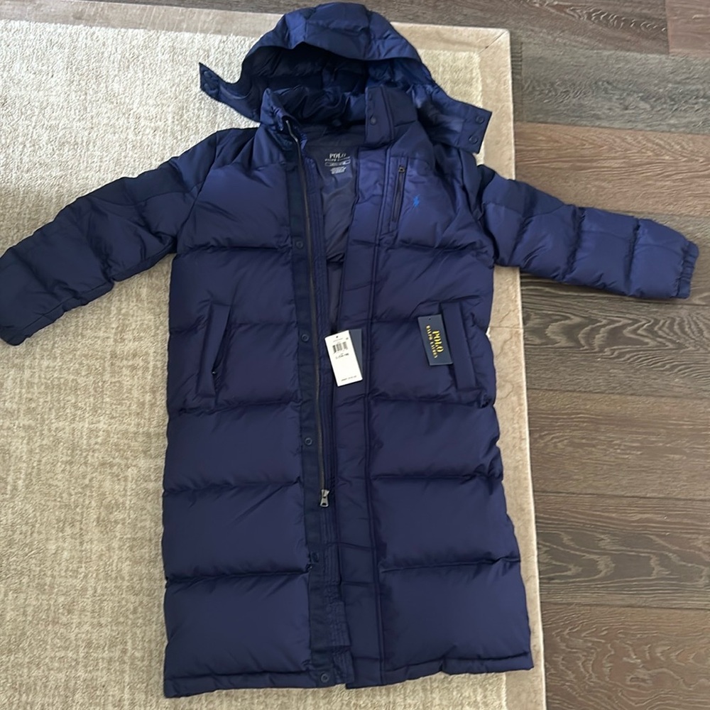 Polo Ralph Lauren Navy Down Puffer